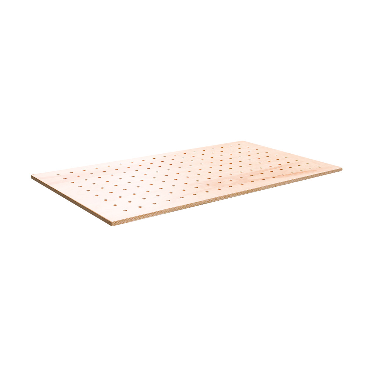 Blat roboczy z siatką otworów Unicraft Buk multiplex, 1250 x 800 mm