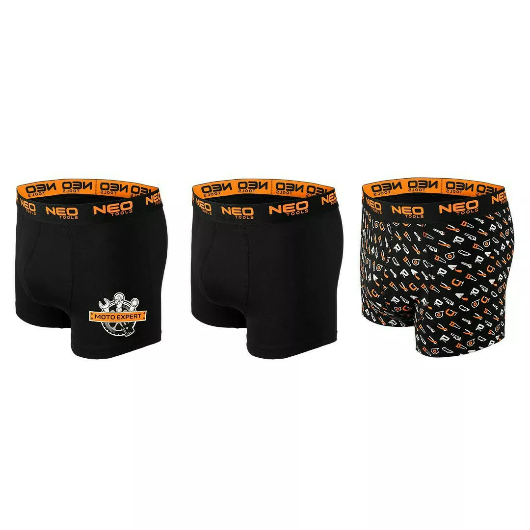 Bokserki basic 3-pack roziar XL Neo Tools 81-679-XL