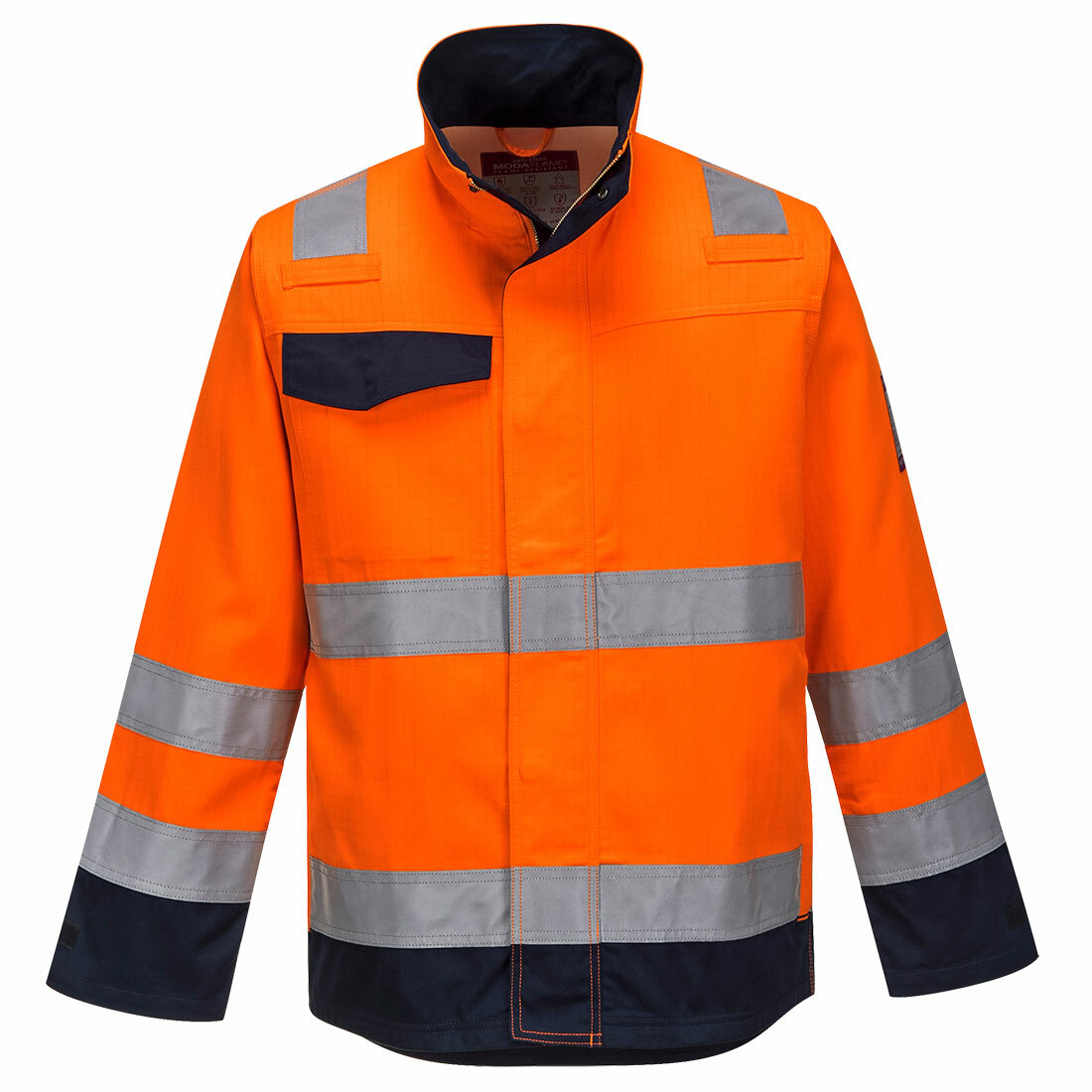 Bluza Modaflame RIS Pomarańczowa / Granatowa, kolor pomarańczowy/granat, rozmiar XXL