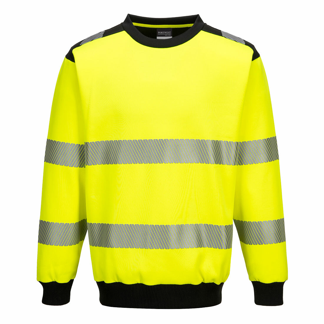 Bluza ostrzegawcza PW3, kolor żółty/czarny, rozmiar 4XL