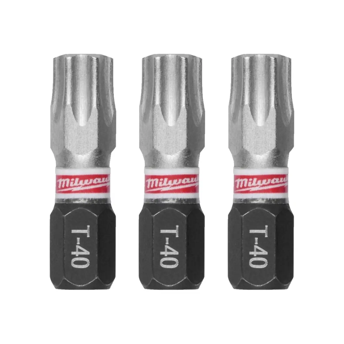 Bit udarowy Shockwave Torx TX40x25 mm (3 szt.) Milwaukee