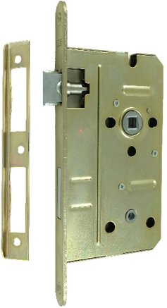 Zamek do drzwi 72/55 wpuszczany łazienkowy Lob Z755C
