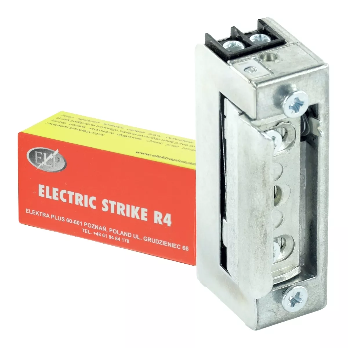 Elektrozaczep R4 12V AC/DC z blokadą ELP