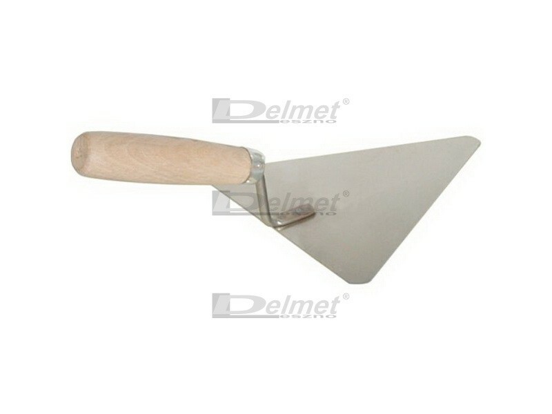 Kielnia murarska trójkątna ze stali nierdzewnej 180 mm 1