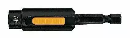 Udarowa końcówka nasadowa 1/4" z magnesem do śrub 8mm DeWalt DT7430 1
