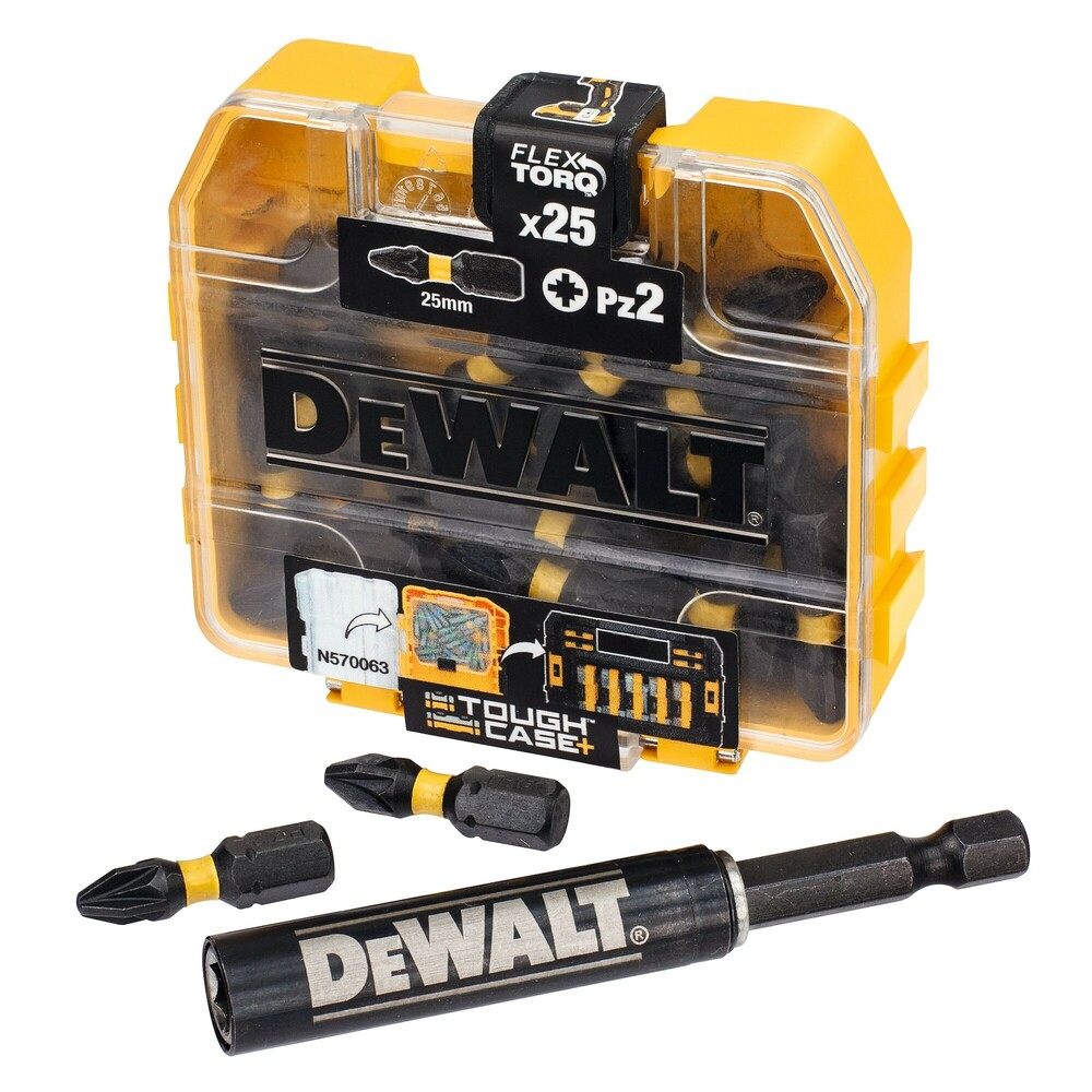 Zestaw 26szt bitów + uchwyt Torsion DT70564T DeWalt 1