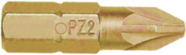 BIT Końcówka wkrętaka do wkrętarki TIN PZ2 25 mm 10504342 1