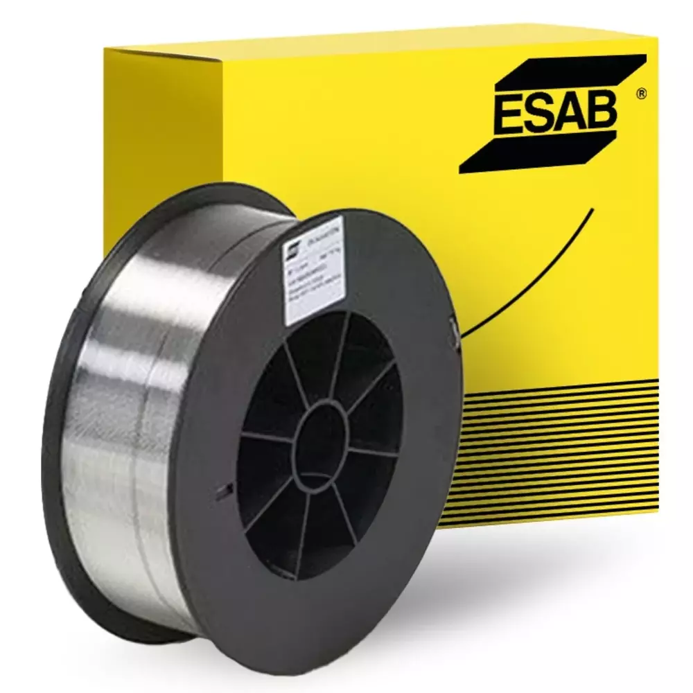 Drut spawalniczy MIG/MAG OK Autrod 4043 (AlSi5) ø1,0 mm 7 kg ESAB 1