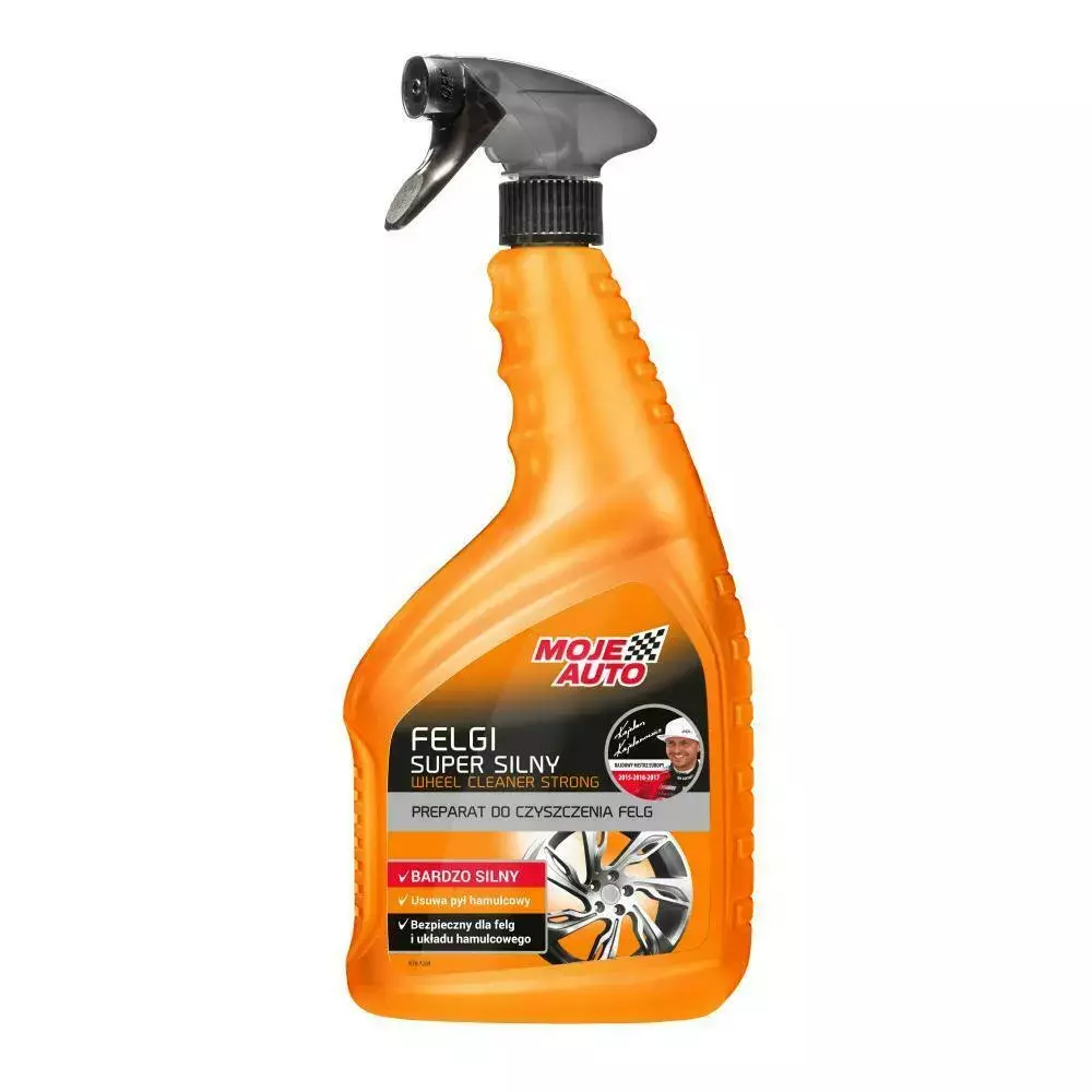 Płyn do Czyszczenia Felg i Kołpaków 750 ml - Atomizer - kwasowy MOJE AUTO 1