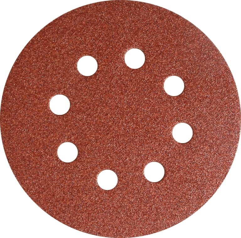 Krążek ścierny na rzep PS 21 180mm P100 8 otw. Klingspor 1