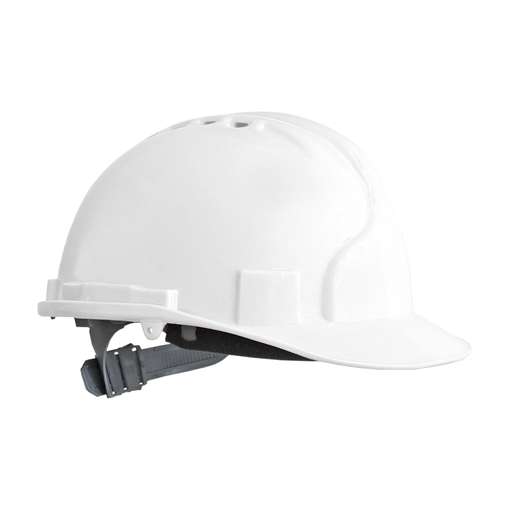 Kask, hełm ochronny z tworzywa ABS biały KAS W 1