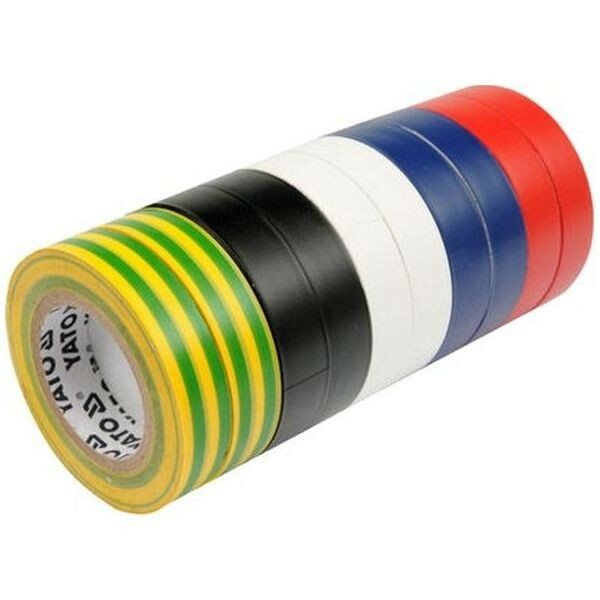 Taśma izolacyjna PCW 15 m x 13 mm różne kolory wodoodporna samogasnąca Anticor ELECTRIX 211 1