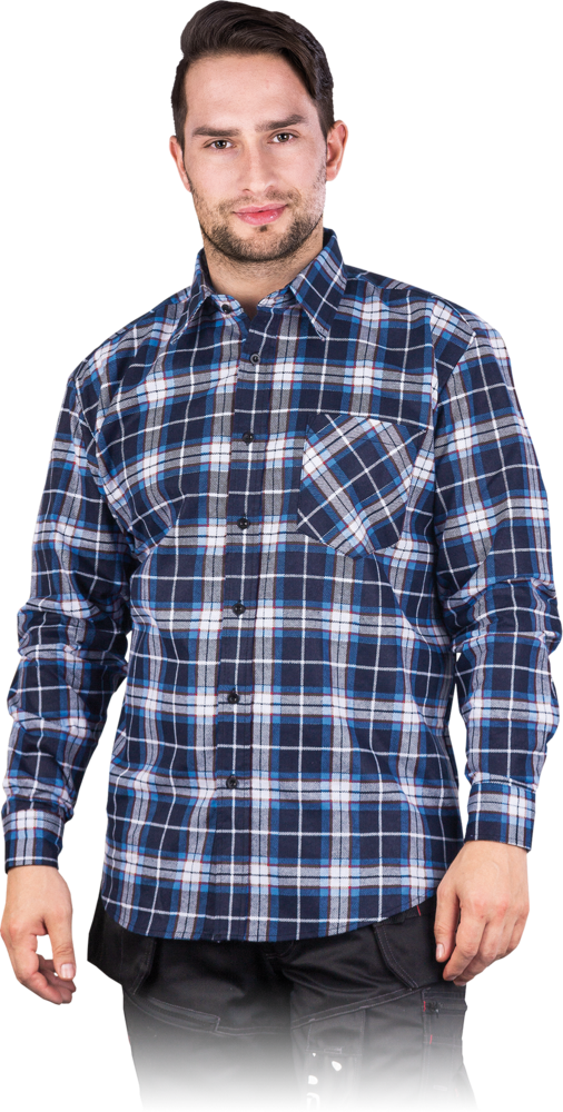 Koszula flanelowa w kratę KF-GPM 1