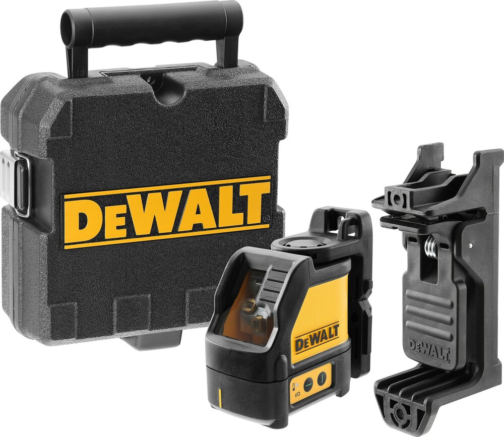 Laser krzyżowy wiązki zielone + walizka DeWALT DW088CG 1