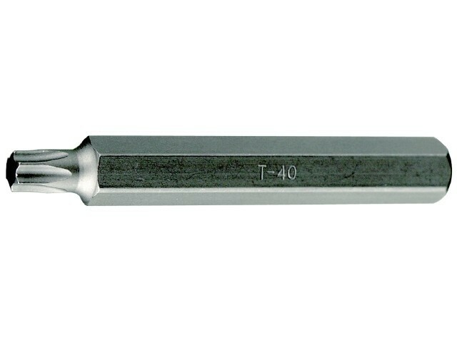 Groty wymienne długie typu TX długość 75 mm TX25 1