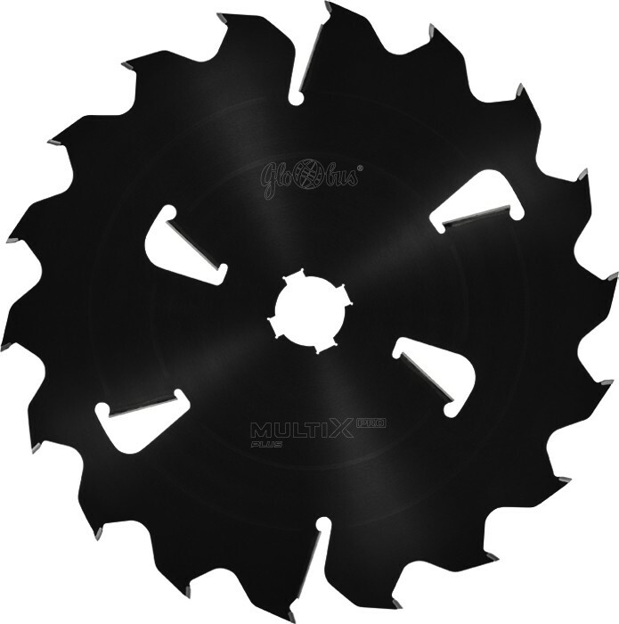 Tarcza do wielopiły HM MULTIX PRO Plus 0500x70x6,0/4,5/18+6z 2GS 4(21x6) do cięcia drewna świeżego na wielopiłach z dużym posuwe 1