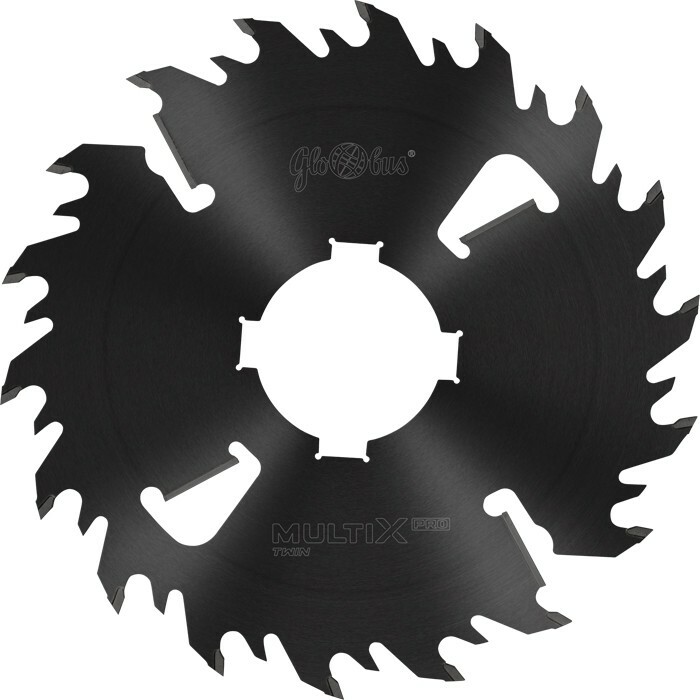 Piła HM MULTIX PRO Twin 0500x60x5,0/3,4/18+4z 2GS 4(20x6) do cięcia drewna świeżego na wielopiłach i trakach tarczowych GLOBUS 1