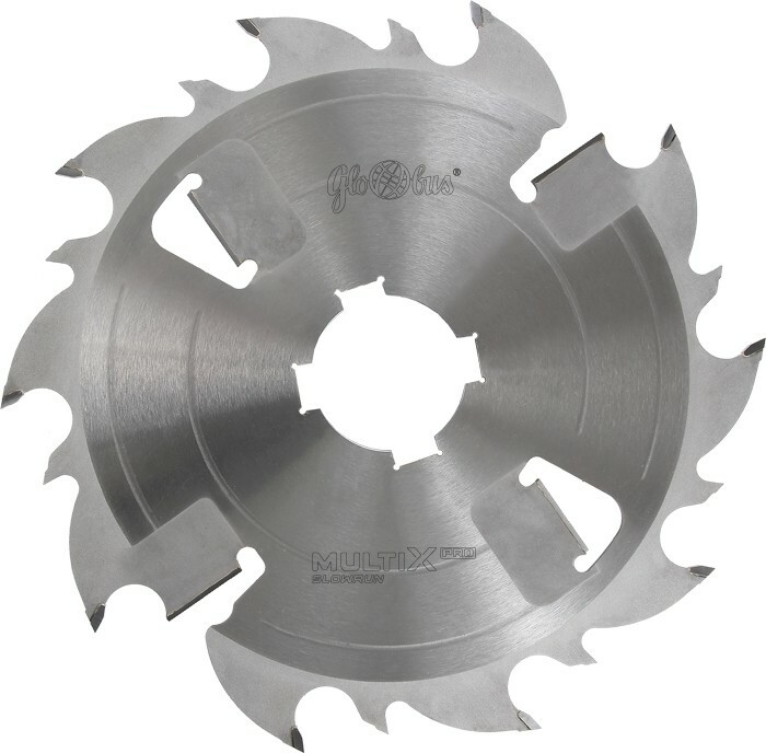 Piła HM MULTIX PRO Slowrun 0300x80x3,6/2,2/10+4z GM 4(20x6) do cięcia wzdłużnego drewna świeżego w układzie wielopił GLOBUS 1