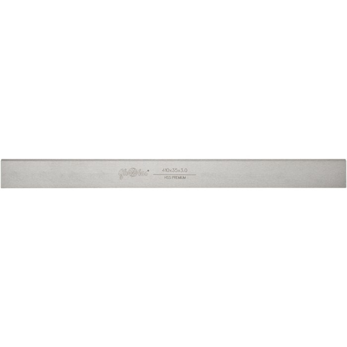 Nóż strugarski HSS PREMIUM 0130x35x3,0/43 do drewna miękkiego, twardego i materiałów drewnopochodnych GLOBUS 1
