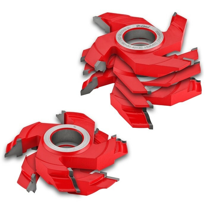 Zestaw frezów HM do ram drzwi 0160x40x35-42/4z GLOBUS 1