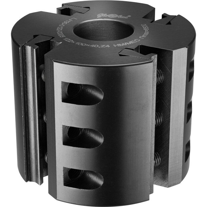 Głowica frezowa do noży ryflowanych 0122x40x40/4z GLOBUS 1