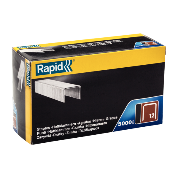 Zszywki TYP12 5000 szt. 12,95 / 12 mm RAPID 40100520 1
