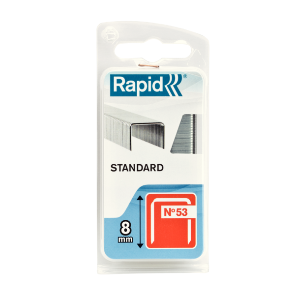 Zszywki Standard TYP53 1080 szt. 11,4 / 8 mm RAPID 40109561 1