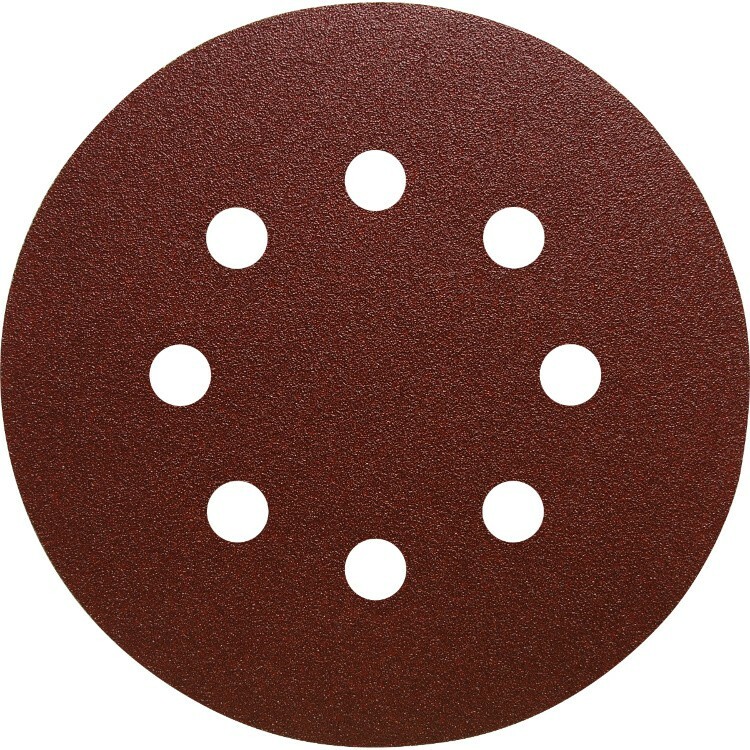 Krążek ścierny na rzep PL 28 CK S5 125mm P180 8 otw. Klingspor 270707 1