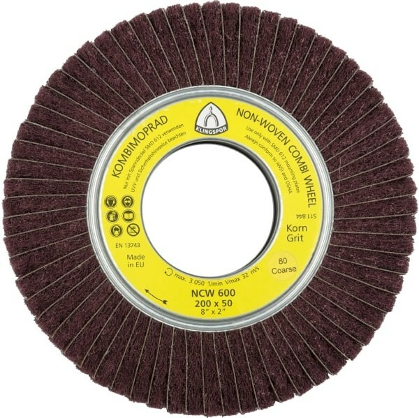 Ściern. z włókniny z przekł. z płótna NCW 600 200X50X68 medium granulacja 150 Klingspor 258915 1