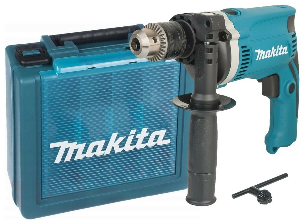 Wiertarka udarowa 710W + walizka Makita HP1630K 1