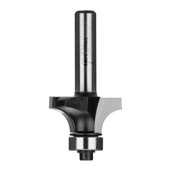 Frez zaokrąglający CNC PREMIUM D28,6xH12,7xd8 / RR8 z łożyskiem dolnym GLOBUS 1