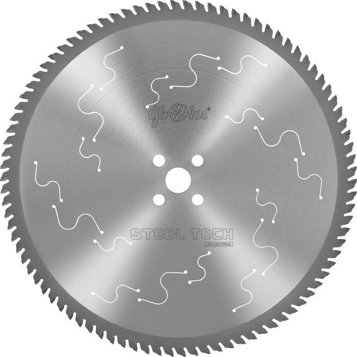 Tarcza do rur i kształtowników HM STEEL-TECH 0355x25,4x2,2/1,8/90z 2GC10 do cięcia kształtowników stalowych na ukośnicach GLOBUS 1