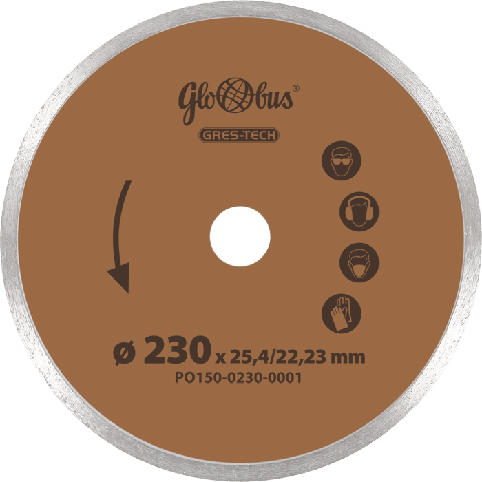 Tarcza diamentowa 115x22,23 gres GRES-TECH Globus PO150-0115-0001 1