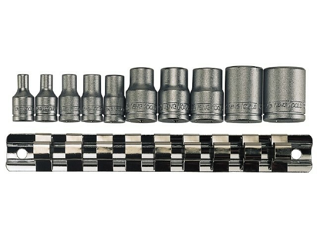 Nasadki TZ w zestawie z chwytem kwadratowym 1/4'' i 3/8'' M3814 1