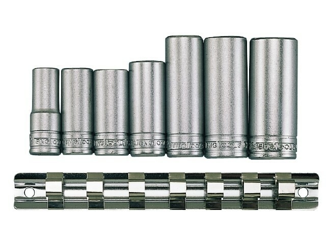 Zestaw nasadek. Z chwytem kwadratowym 3/8''. Teng Tools M3807 1