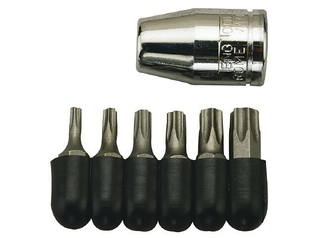 Nasadki TX w zestawie z chwytem kwadratowym 3/8'' Teng Tools 1486 1