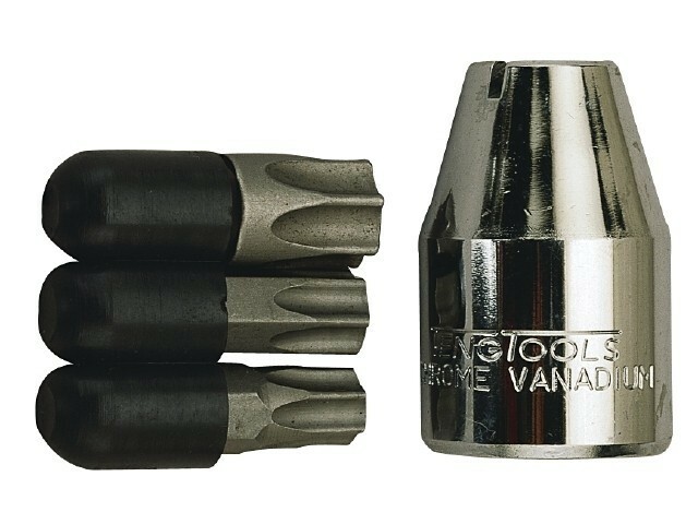 Nasadki TX w zestawie z chwytem kwadratowym 1/2'' Teng Tools 1488 1