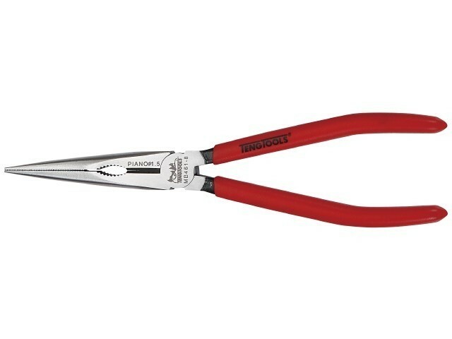 Szczypce płaskie wygiete z cięciem bocznym 150 mm  MB463-6 1