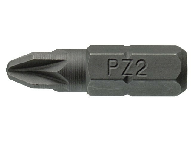 Grot krzyżowy Pozidriv PZ02 długość 25 mm (3 szt.) 1