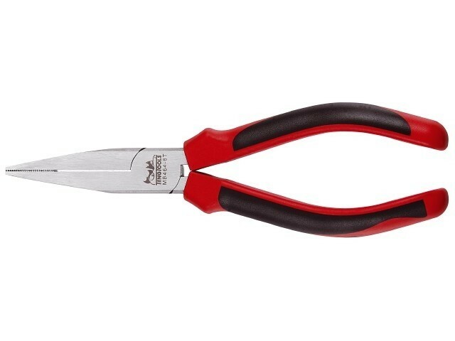 Szczypce płaskie 165 mm z wydłużonymi szczękami  MB464-6T 1