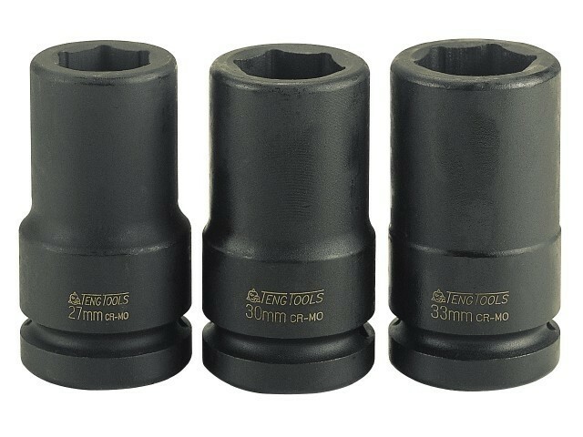 Nasadka udarowa długa z chwytem 1'' 30 mm 1