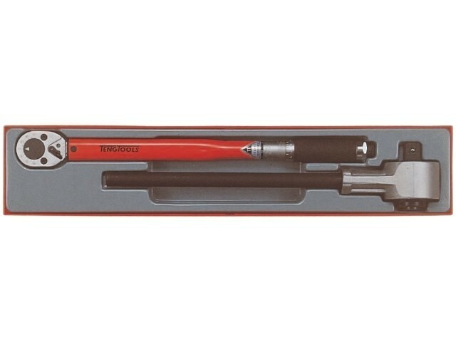 2-elementowy zestaw dynamometryczny (przekładnik momentu obrotowego + klucz dynamometryczny) Teng Tools TTXMP12 1