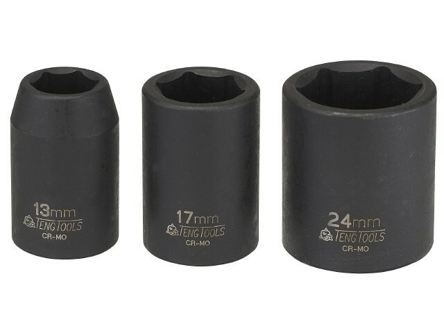 Nasadka udarowa cienkościenna z chwytem 1/2'' 12 mm ANSI 1