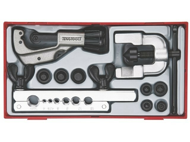 10-elementowy zestaw do formowania zakończeń rurek Teng Tools TTTF10 1