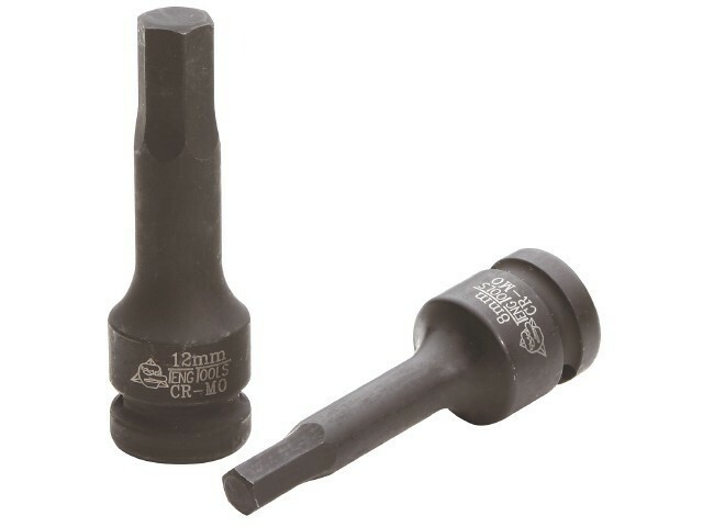 Nasadka trzpieniowa udarowa 12mm do gniazd sześciokątnych z chwytem 3/8'' TengTools 15143-0709 1