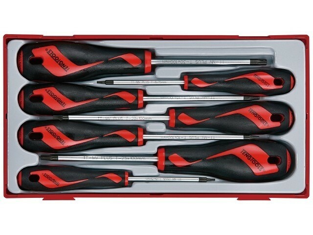 7-elementowy zestaw wkrętaków - TX Teng Tools TT917TXN 1