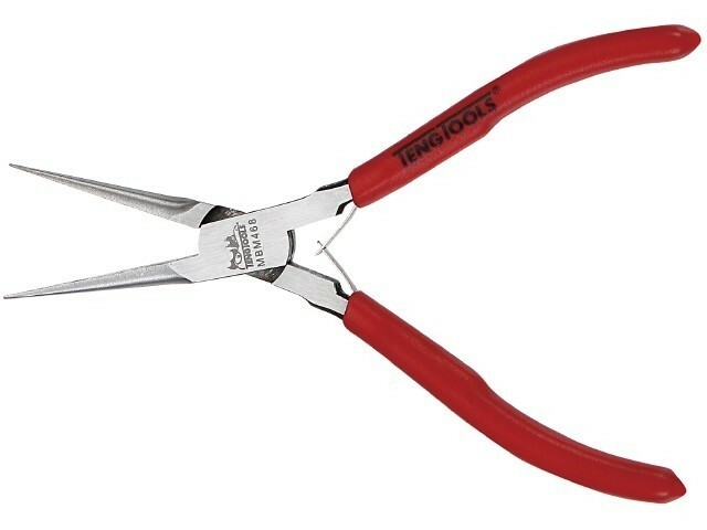 Szczypce płaskie - spiczaste proste Teng Tools MB468 1