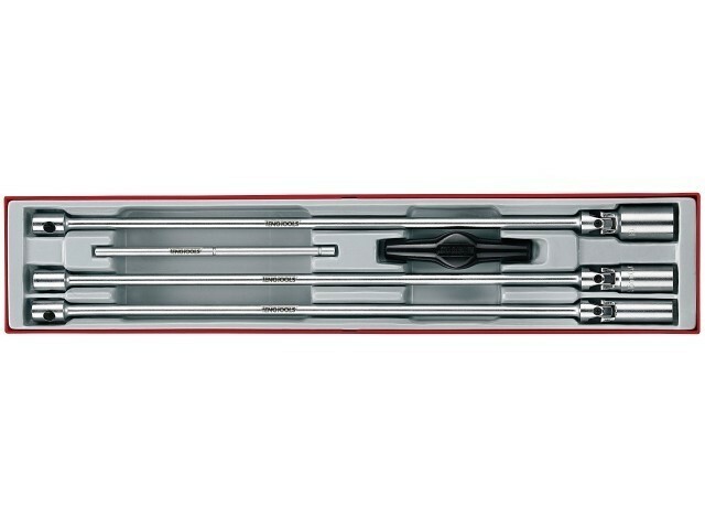5-elementowy zestaw nasadek do świec zapłonowych z chwytem 3/8'' Teng Tools TTxTB05 1