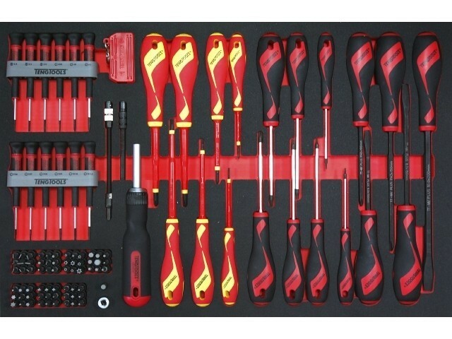 98-elementowy zestaw wkrętaków/grotów wymiennych Teng Tools TTEMB98N 1