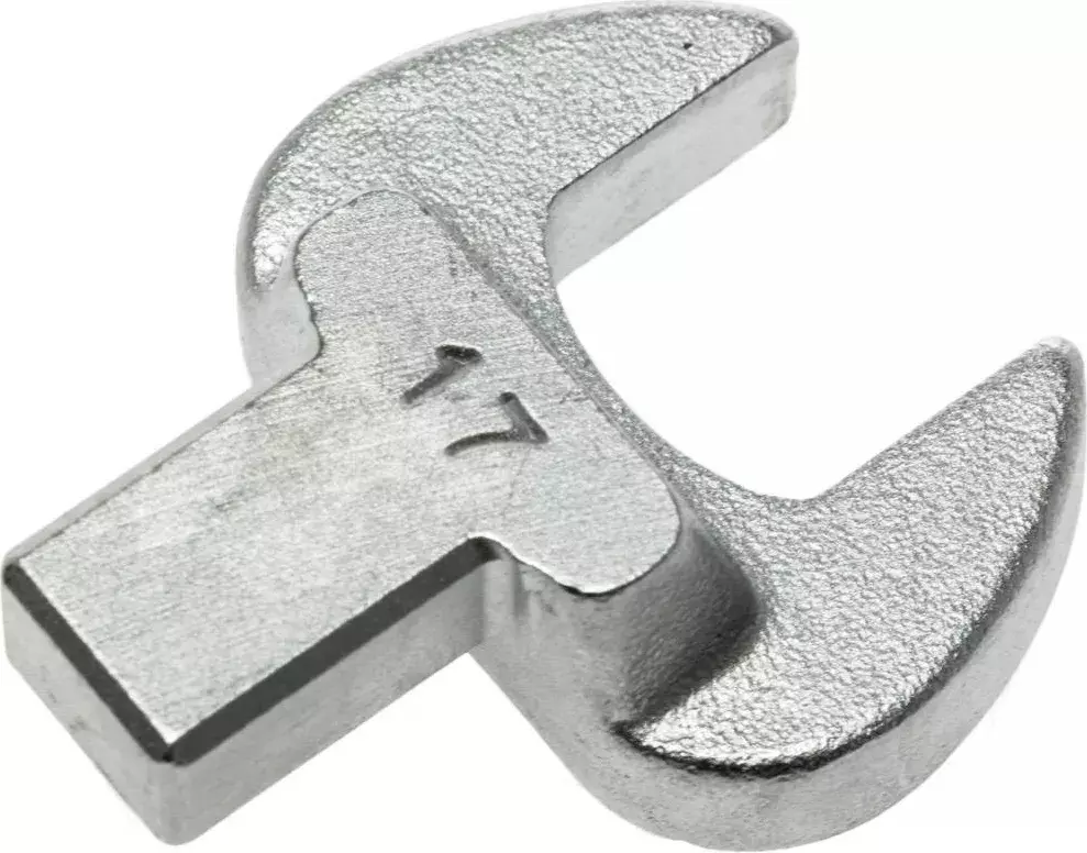 Głowica wymienna płaska 17 mm do kluczy dynamometrycznych z gniazdem 9x12 mm Teng Tools 186301107 1